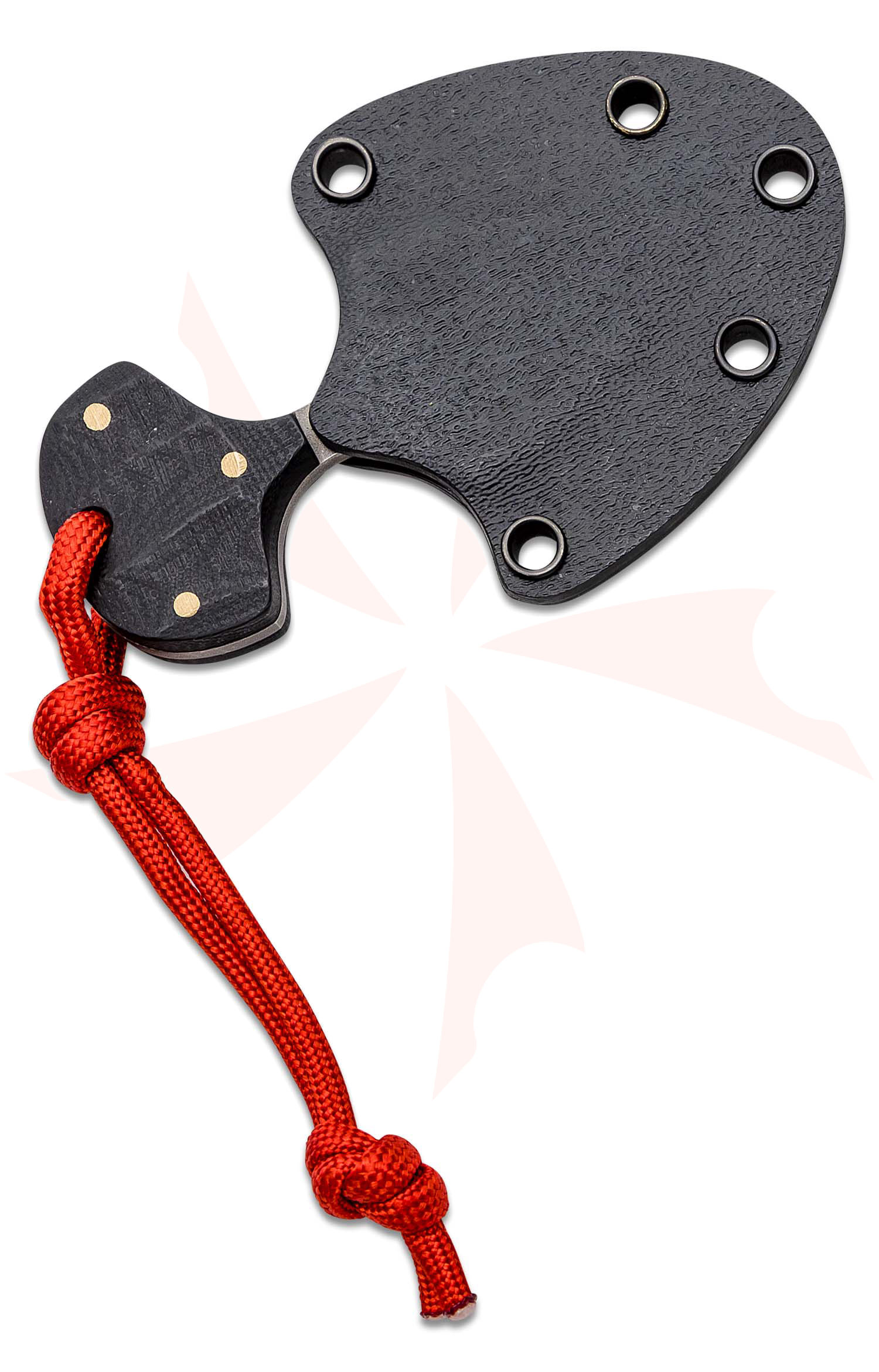 Brock Blades Custom Push Dagger Fixed Blade Knife 2" Titanium Acid ...