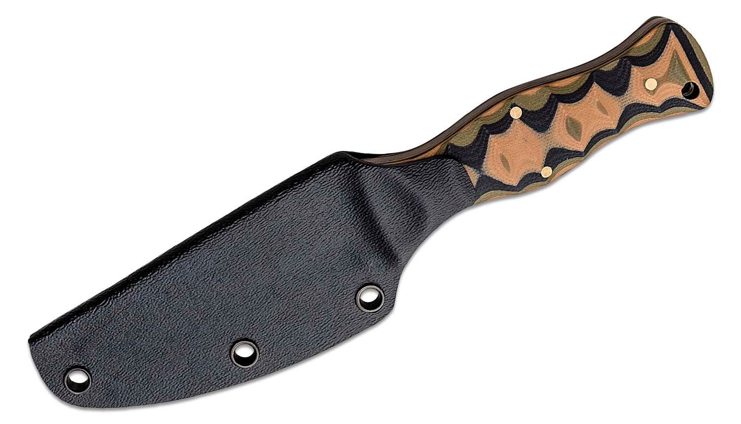 Citadel Forest Bluebeech and Leather Sheath- Kitchen Knife. - DepDep