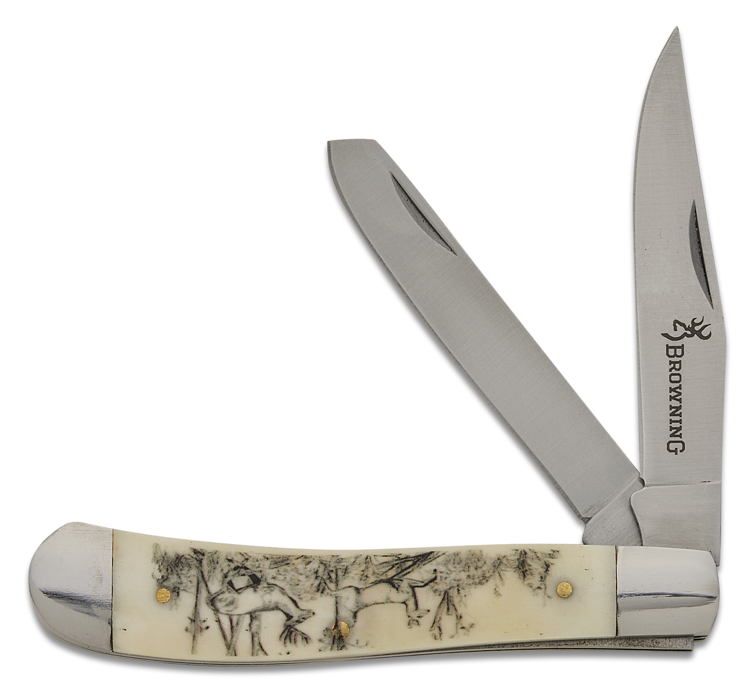 Browning 2025 Whitetail Trapper Folding Knife 4