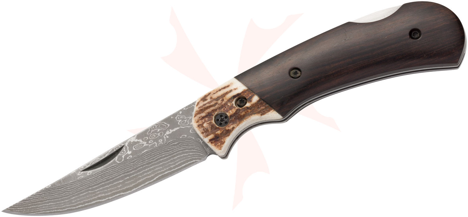 Browning Damascus Second Chance Folding Knife 3.25