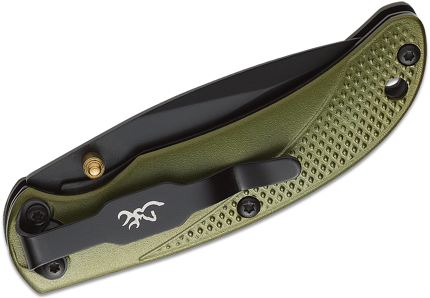 Browning Prism III Liner Lock Folding Knife 2.38" Black Drop Point