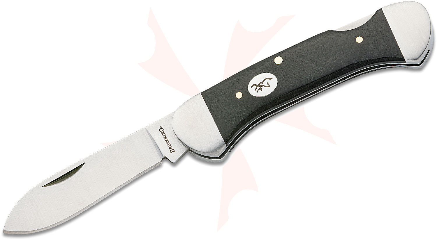 と*う様 ブローニング　No31291J Browning 2022 Vintage Whitetail Folding Knife 2.5