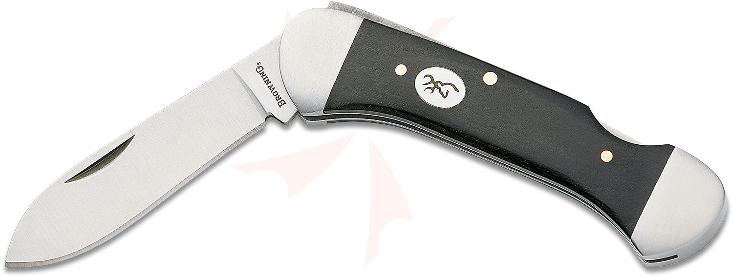 Browning 2022 Vintage Whitetail Folding Knife 2.5" Satin Drop Point