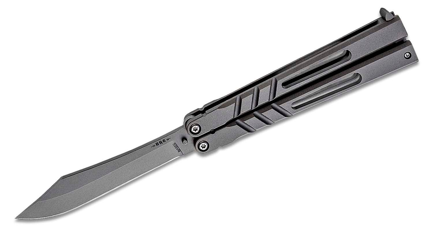 BRS Bladerunners Systems Alpha Beast Channel Balisong Butterfly