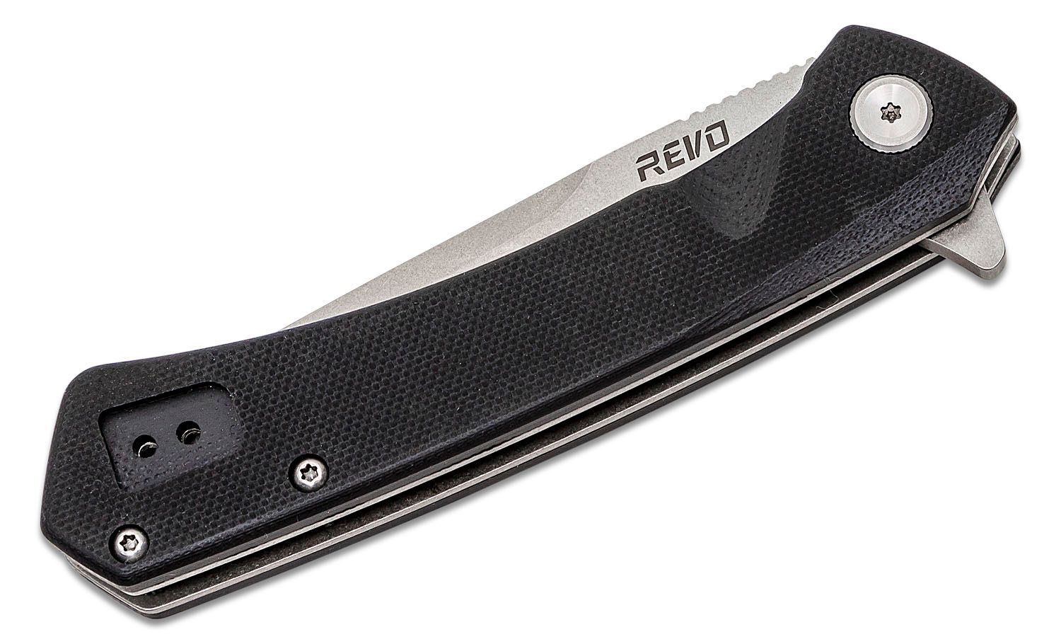 REVO Knives Warden Assisted Flipper Knife 3.25