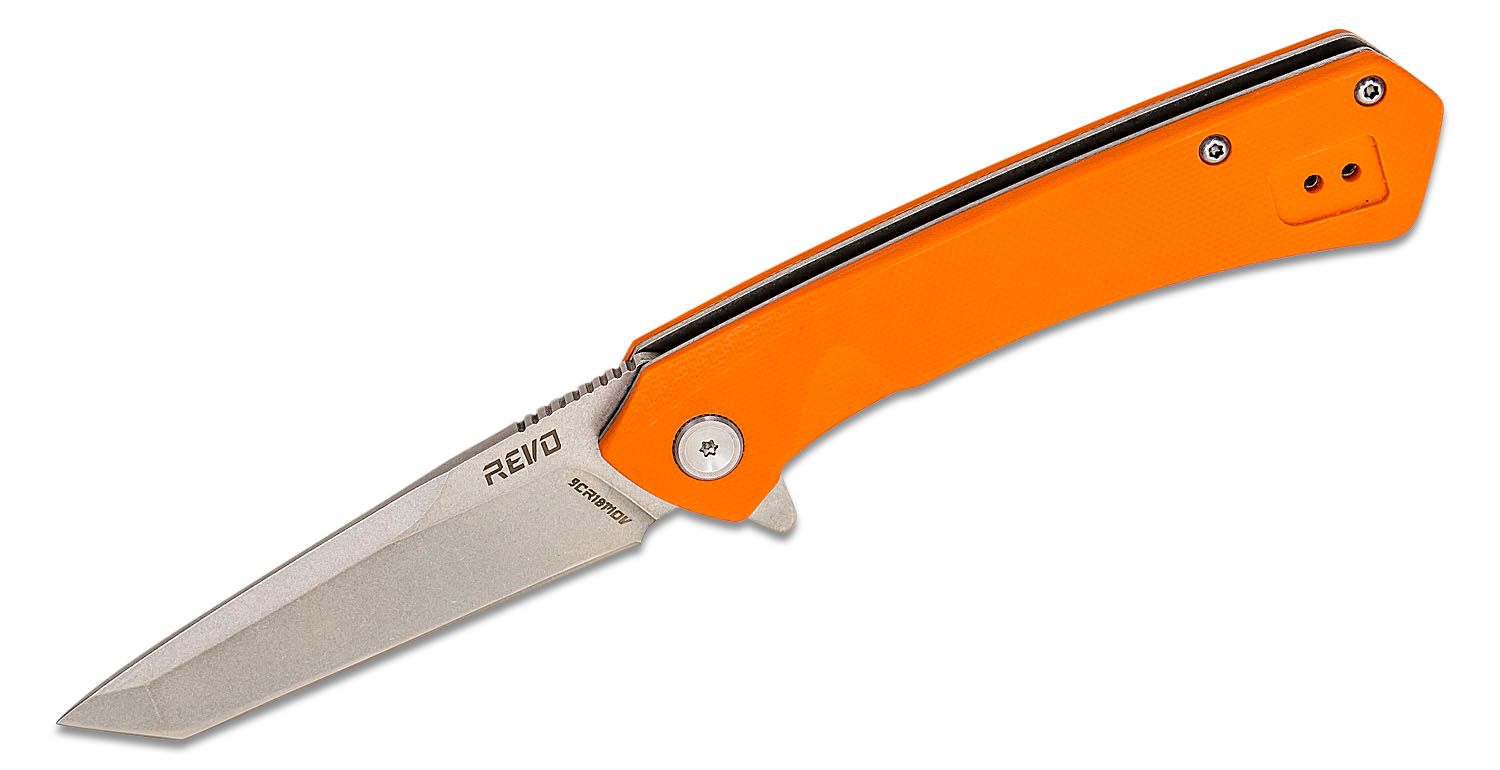 REVO Knives Warden Assisted Flipper Knife 3.25