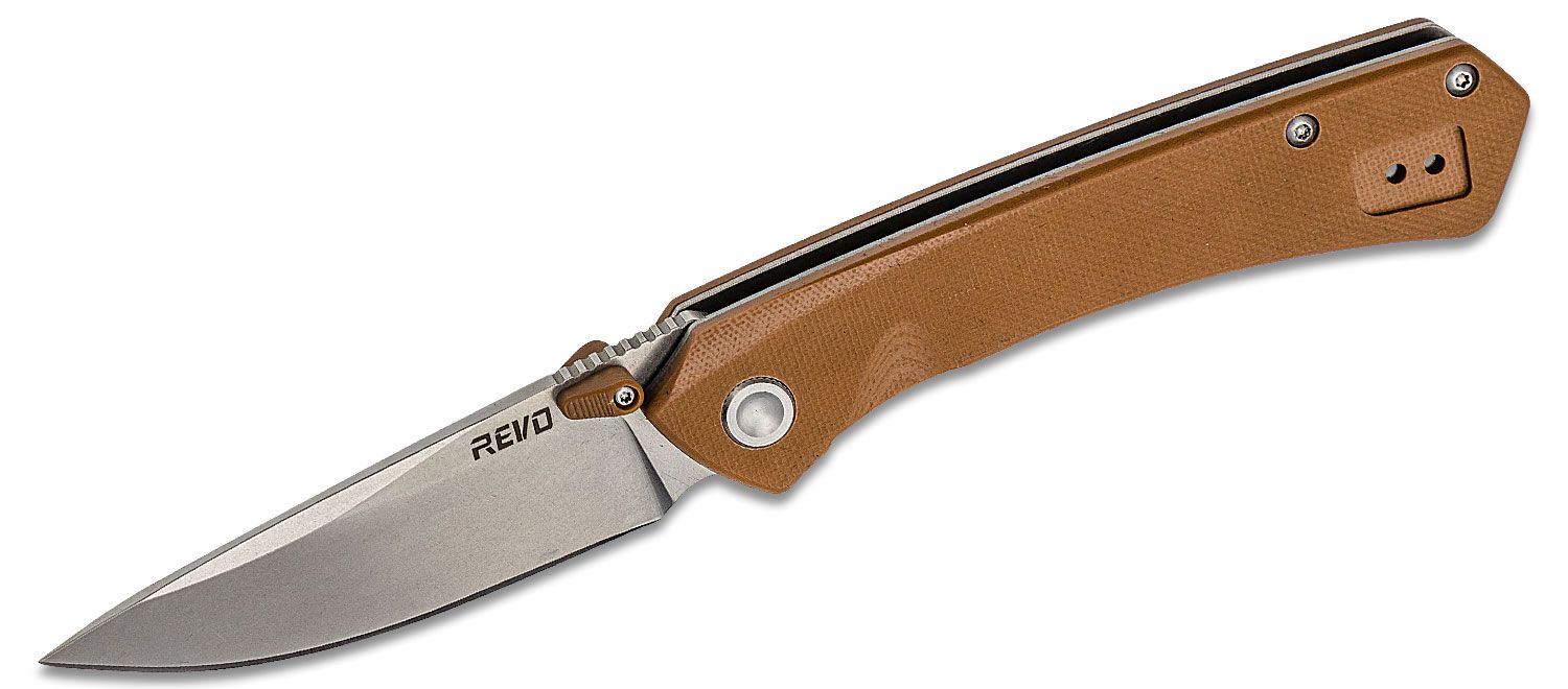 REVO Knives Warden Assisted Folding Knife 3.25