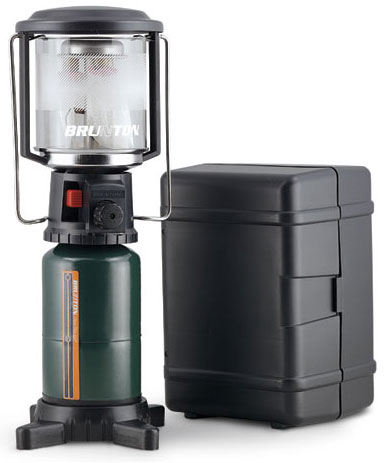 Brunton Orion Empty Propane Gas Three Mantle Camp Lantern