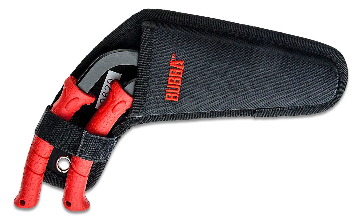 Bubba Blade 8.5 Pistol Grip Fishing Pliers, Red TPR Handles, Black Nylon  Sheath - KnifeCenter - 1085970 - Discontinued