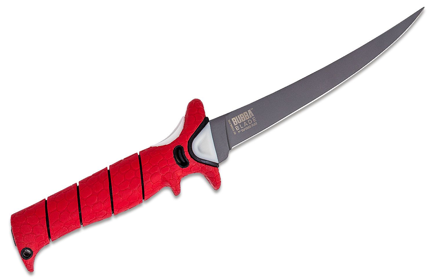 Bubba Blade Multi-Flex Interchangable Fillet Knife Set, Red TPR