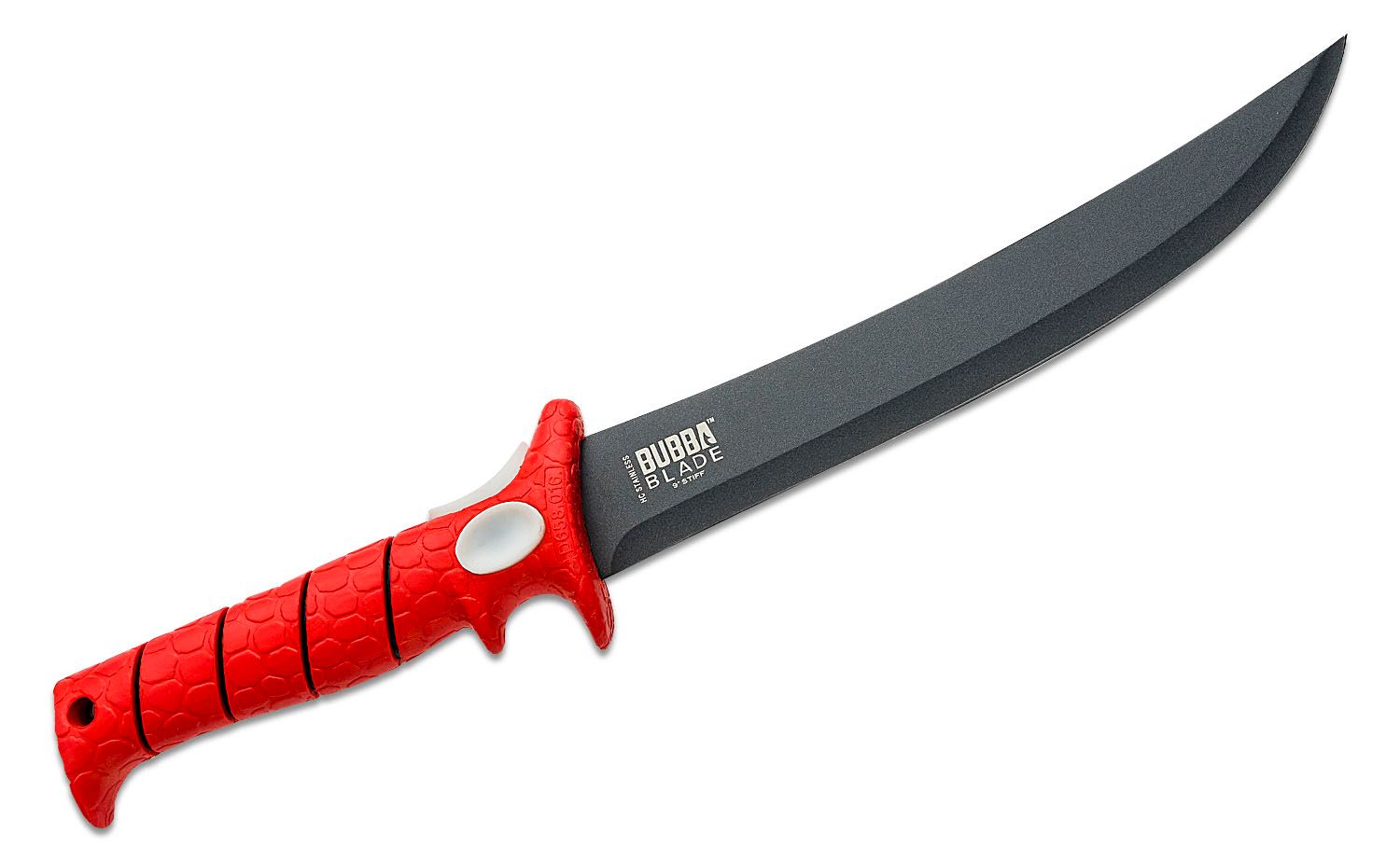 Svord Kiwi Fish Fillet Knife 9 Carbon Steel Blade, Black Polypropylene  Handles, Polyurethane Sheath - KnifeCenter - KFF