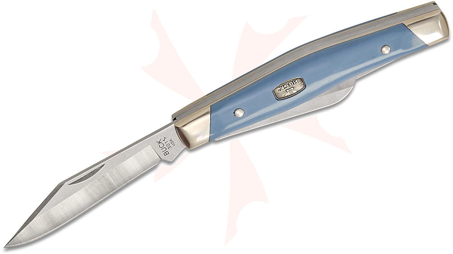 Buck 0301BLS Stockman 3 Blade Slipjoint Folding Knife 4