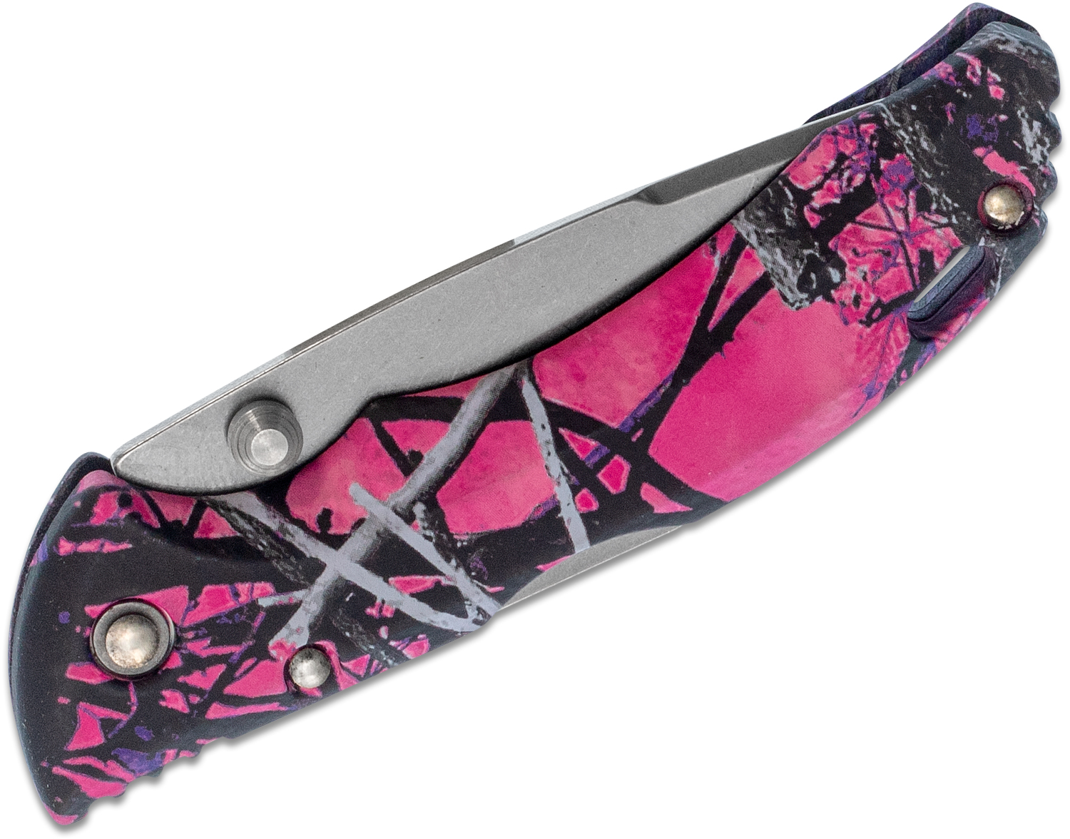 Buck 284 Bantam BBW Folding Knife 2.75" Blade, Muddy Girl ETP Handles