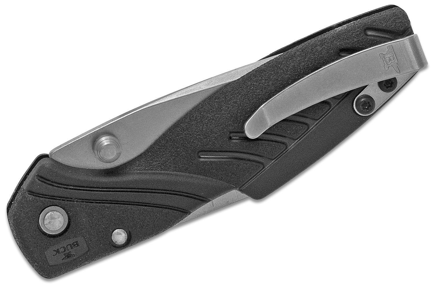 Buck 364 Rival I Folding Knife 275 Plain Blade Black Injection