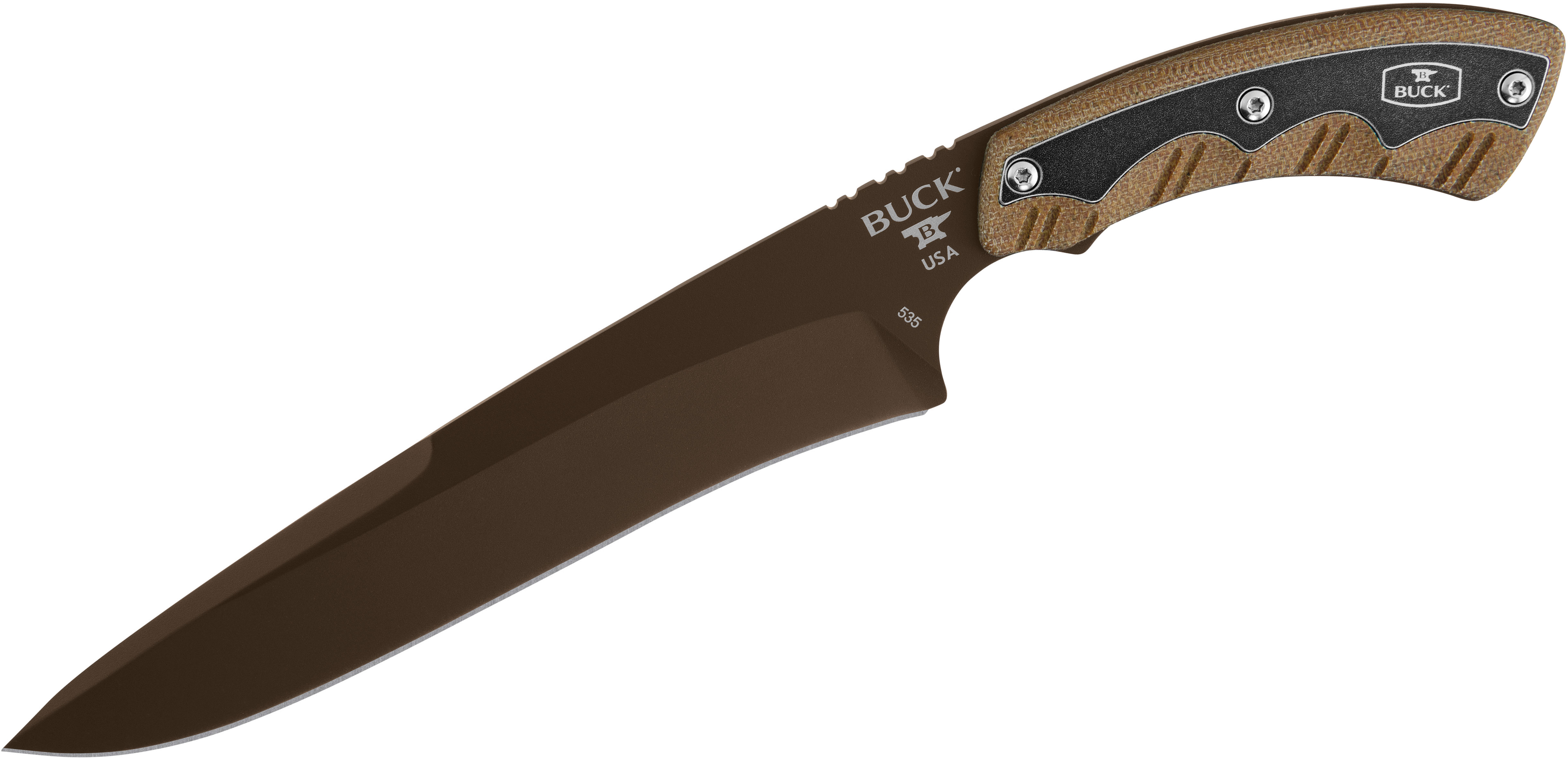 Buck 535 Open Season Moose Skinner Fixed 8