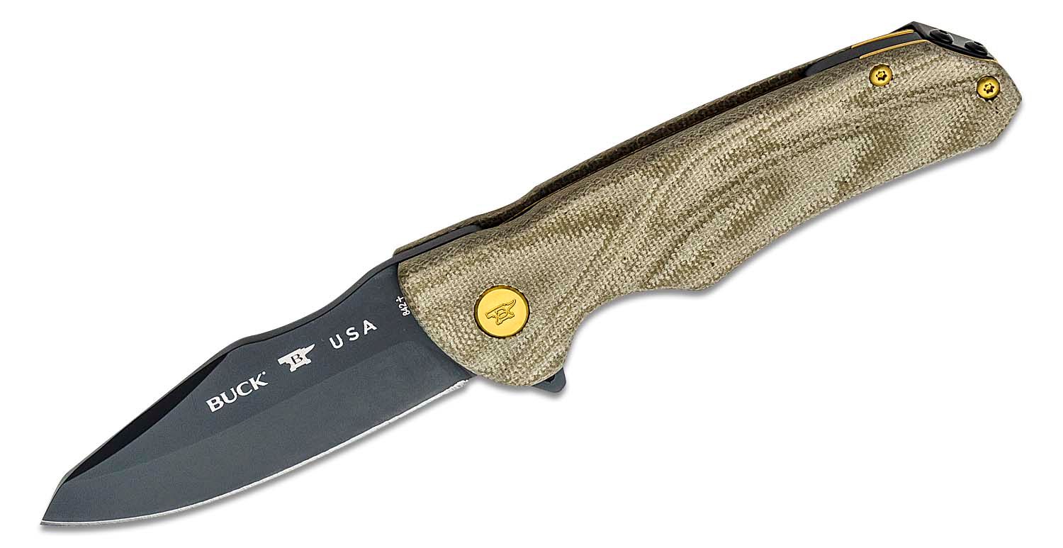 Buck 842 Legacy Collection Sprint Ops Pro Flipper Knife 3.125