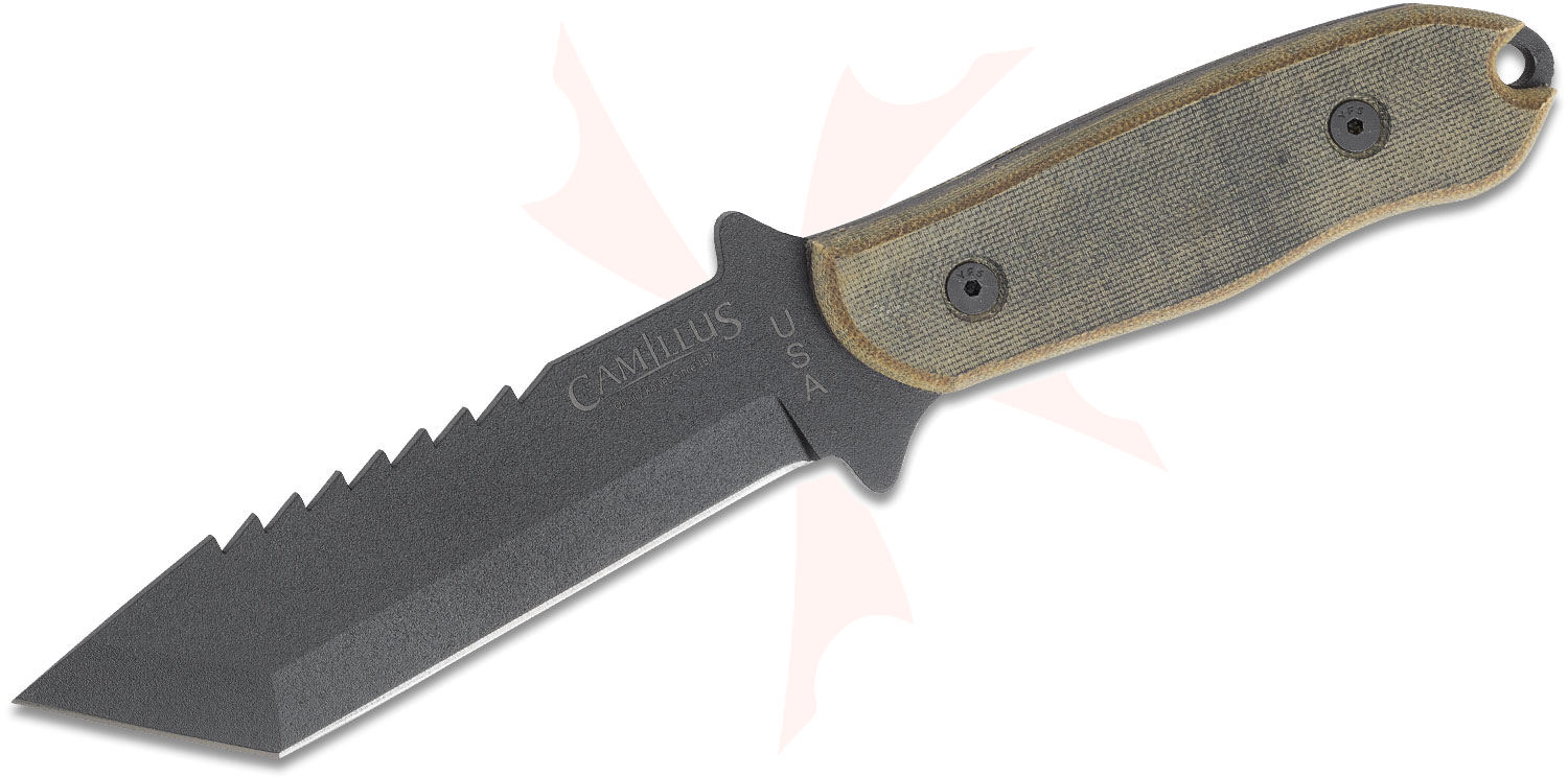 Camillus Heathen Tactical Combat Fixed 5.5