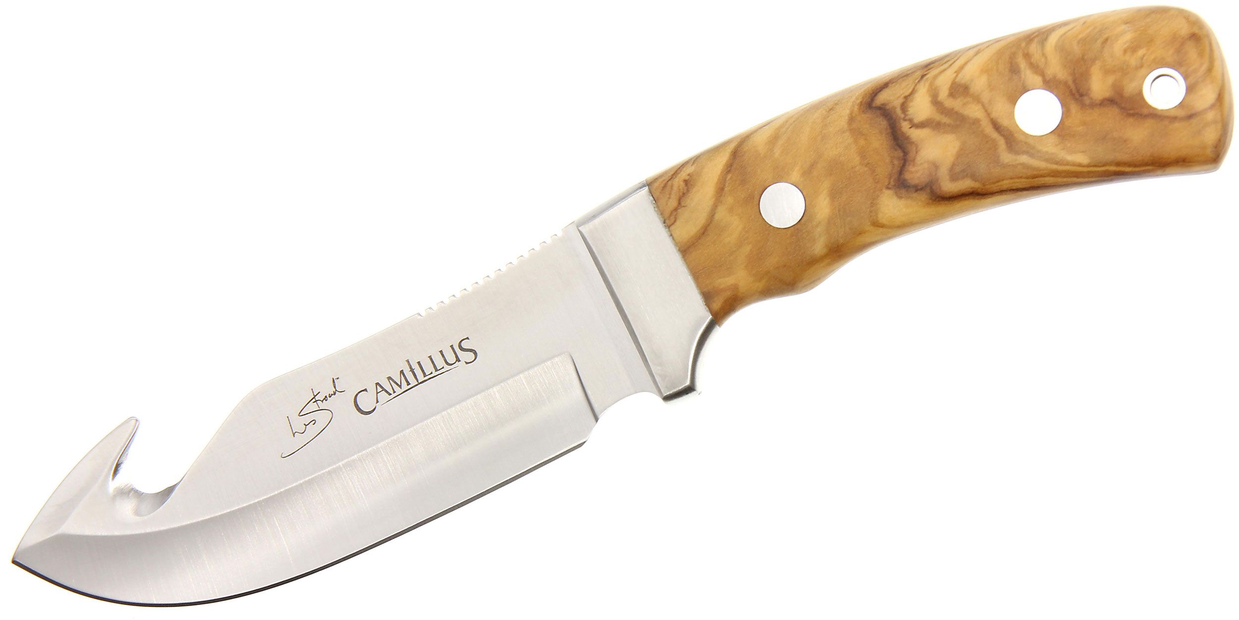 Camillus Swedge Fixed Blade Knife 4.5 Titanium Bonded Satin