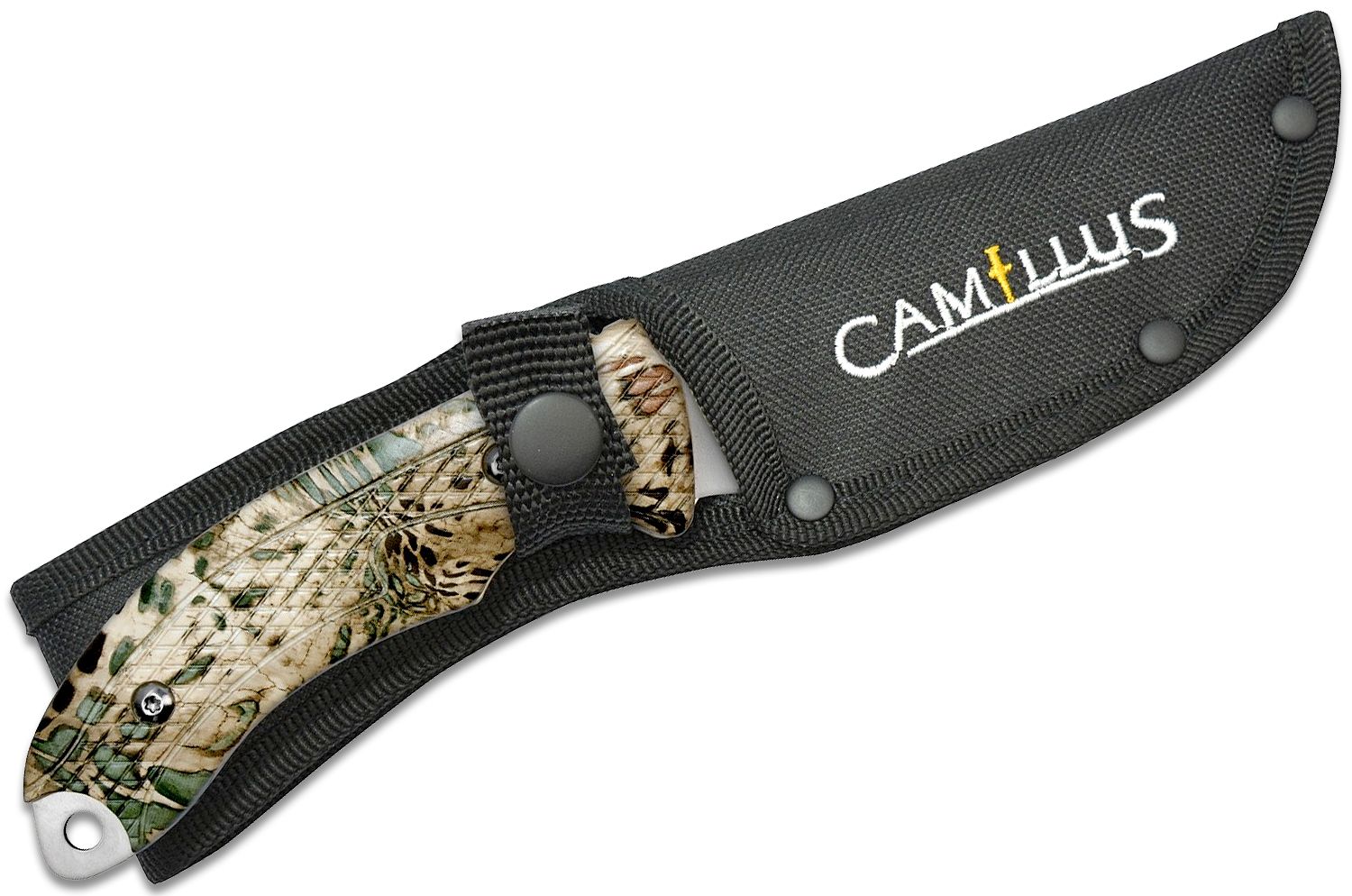 Camillus Swedge Fixed Blade Knife 4.5 Titanium Bonded Satin