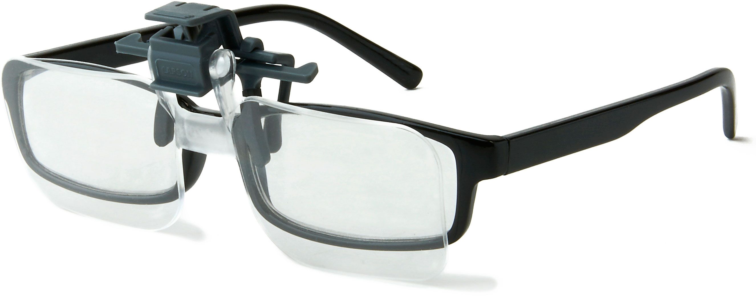 Carson Clip & Flip Clip-On Eyeglass Magnifier