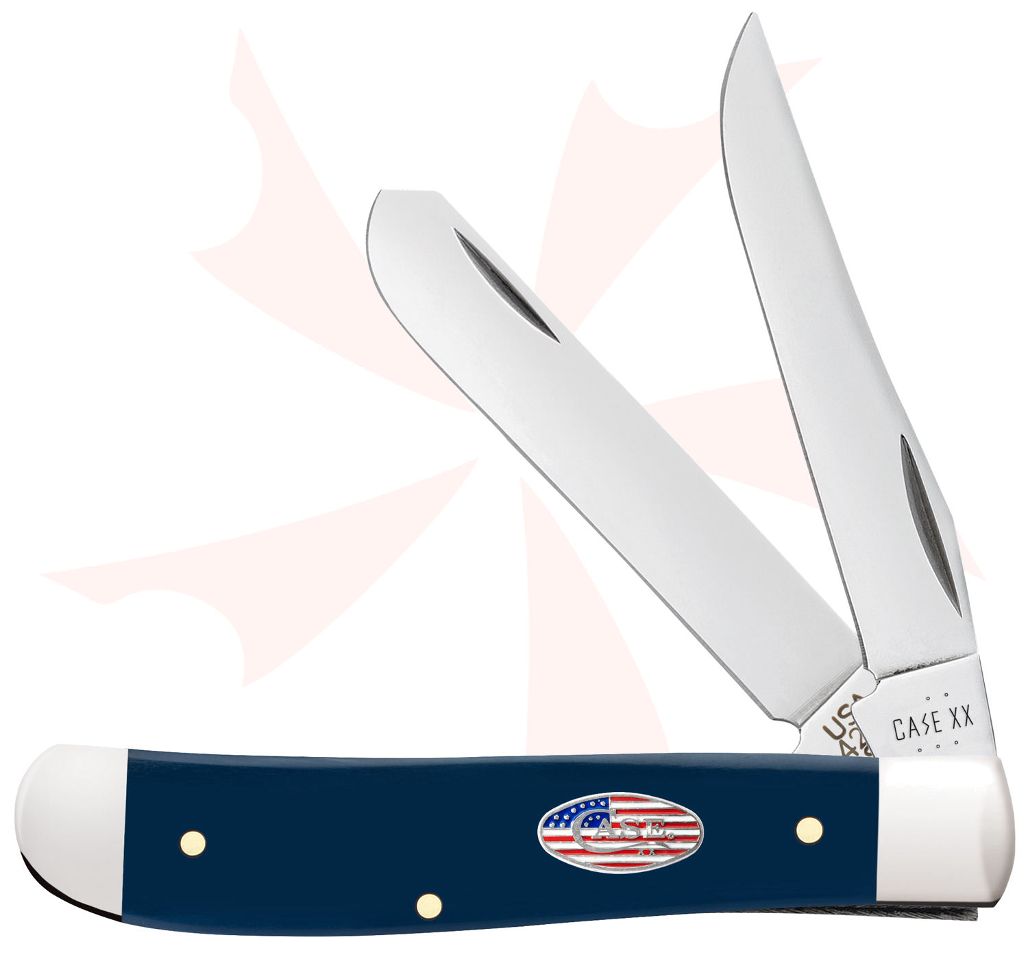 Case 2025 SHOT Show Exclusive American Smooth Navy Blue Synthetic