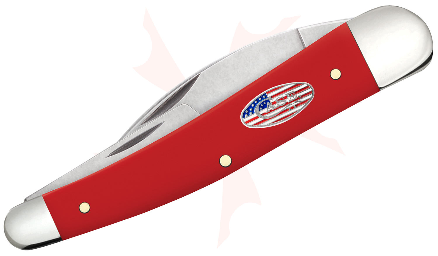 Case American Workman Red Synthetic Seahorse Whittler Pocket Knife