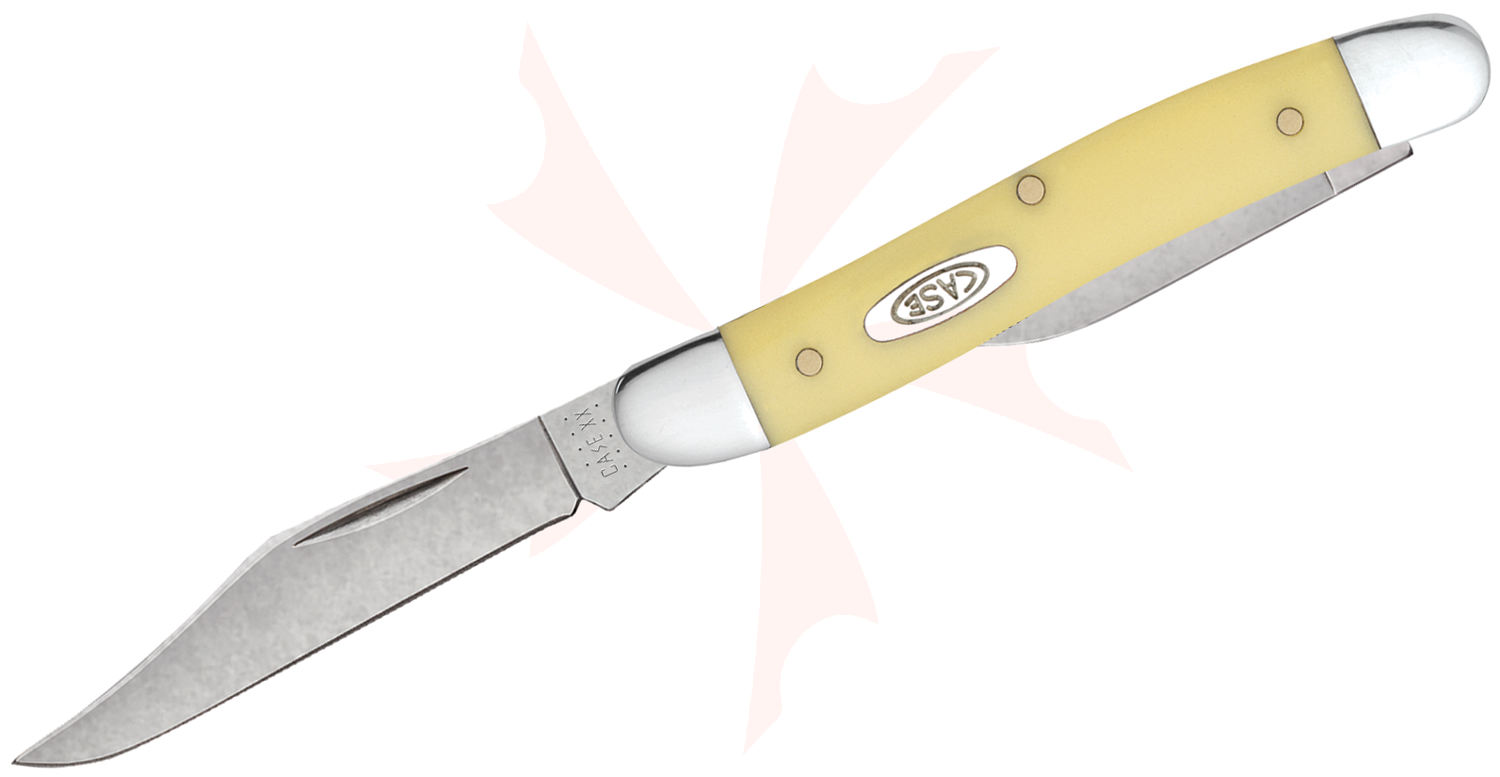 Case Knives-Yellow Synthetic CS Peanut main image 0