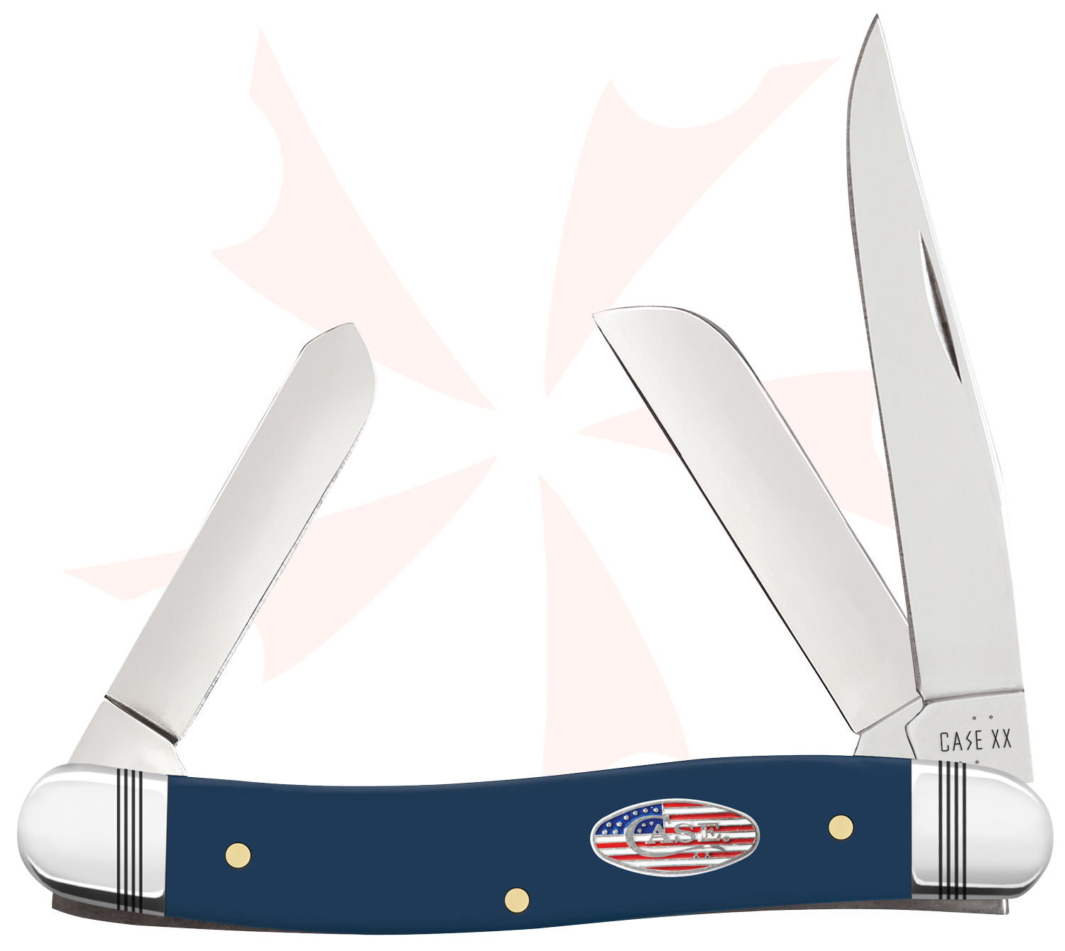 Case 2026 SHOT Show Exclusive American Smooth Navy Blue Synthetic