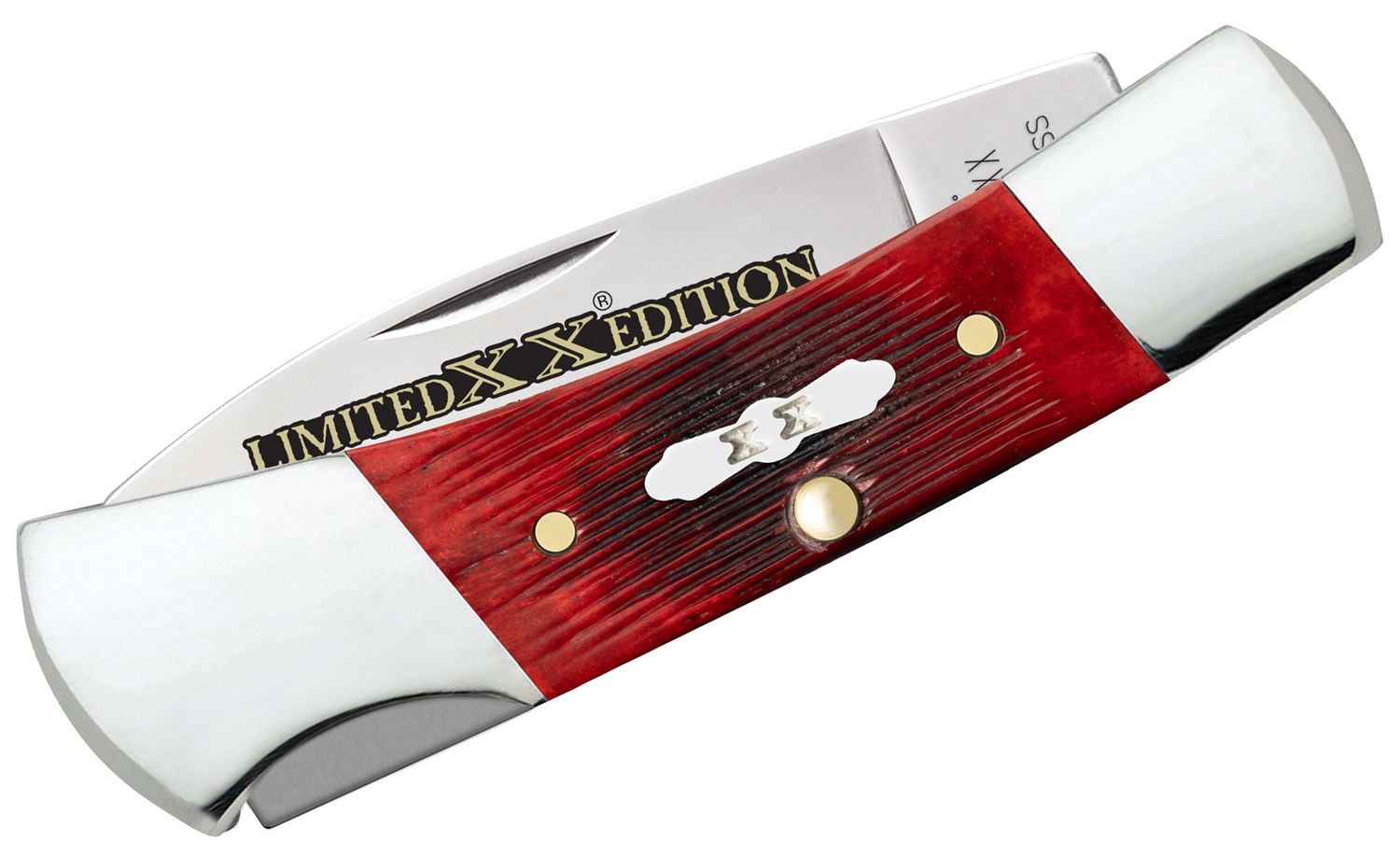 Case Limited XX Edition XXXVII Barnboard Jig Old Red Bone Lockback Folder  3