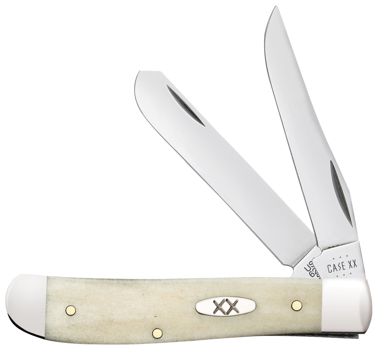 Case Smooth Natural Bone Mini Trapper 3.5