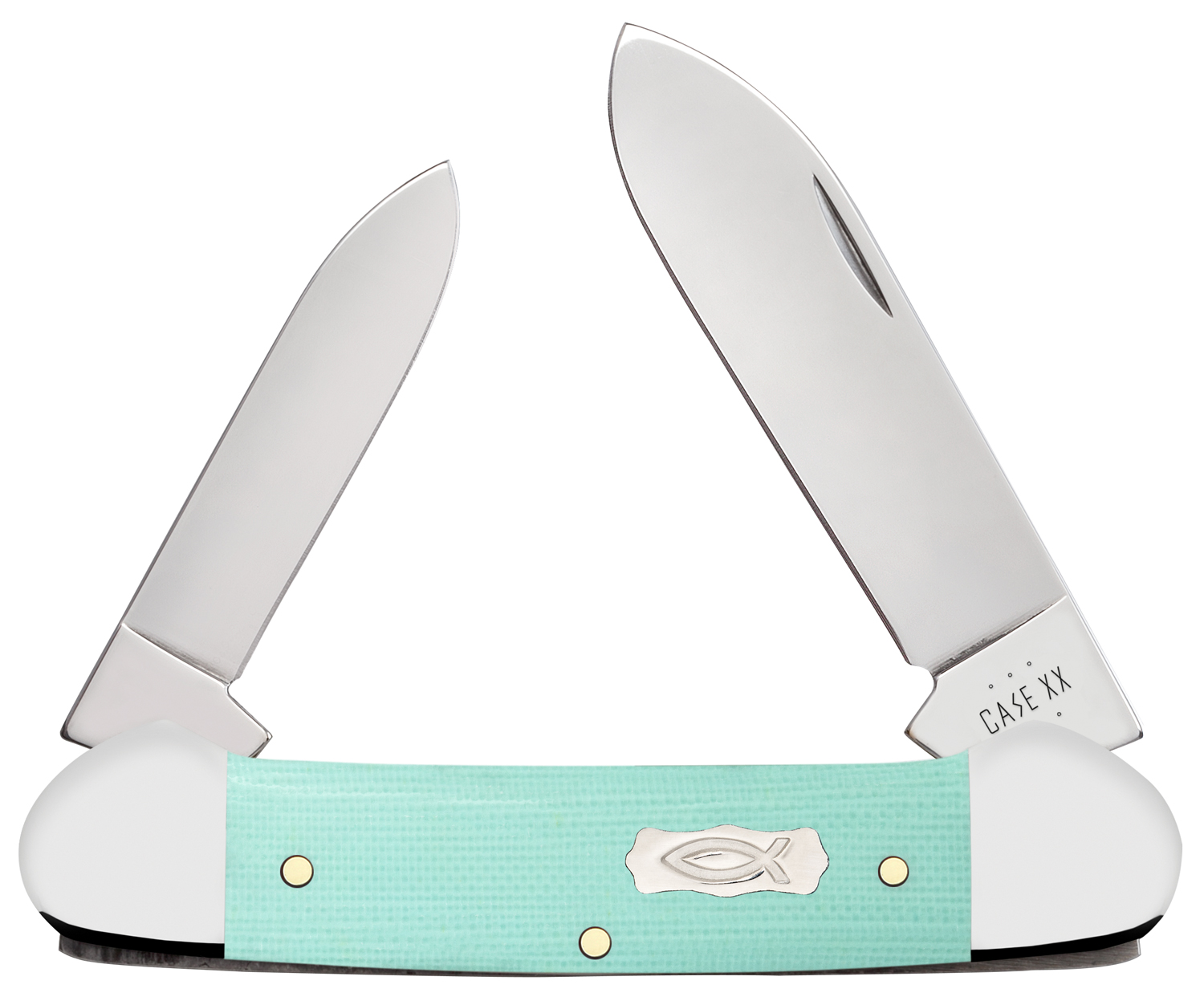 Case Smooth Seafoam Green G10 Canoe 3.63