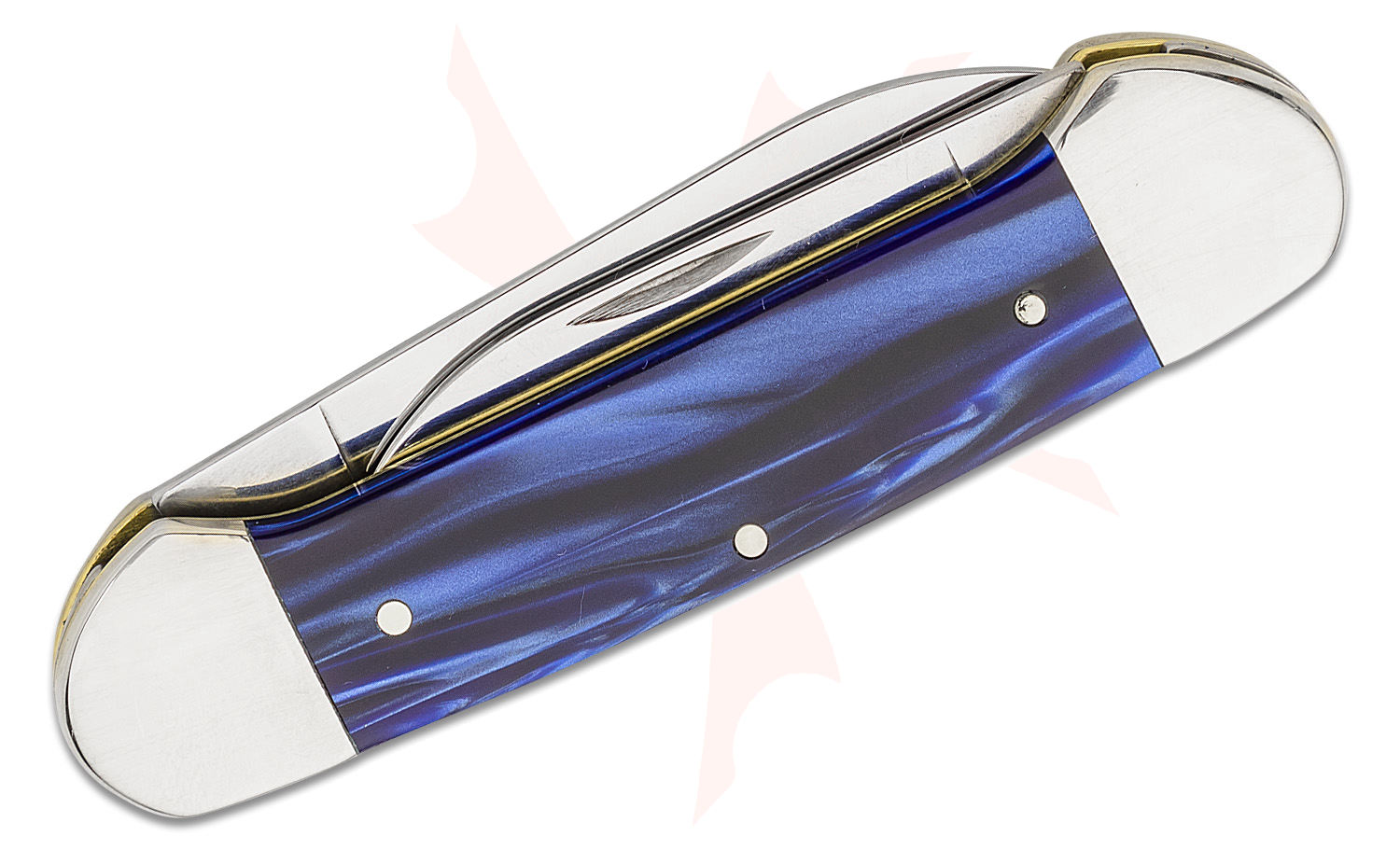 Case SparXX Smooth Blue Pearl Kirinite Canoe 3.63" Closed (102131 SS