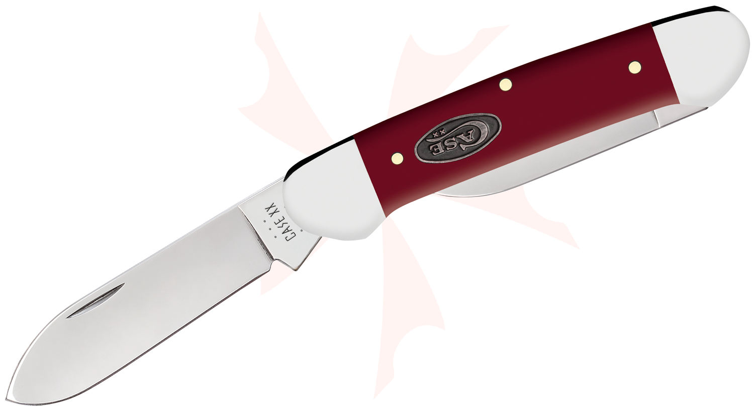 Case Smooth Mulberry Synthetic Canoe 3.63" Closed (42131 SS