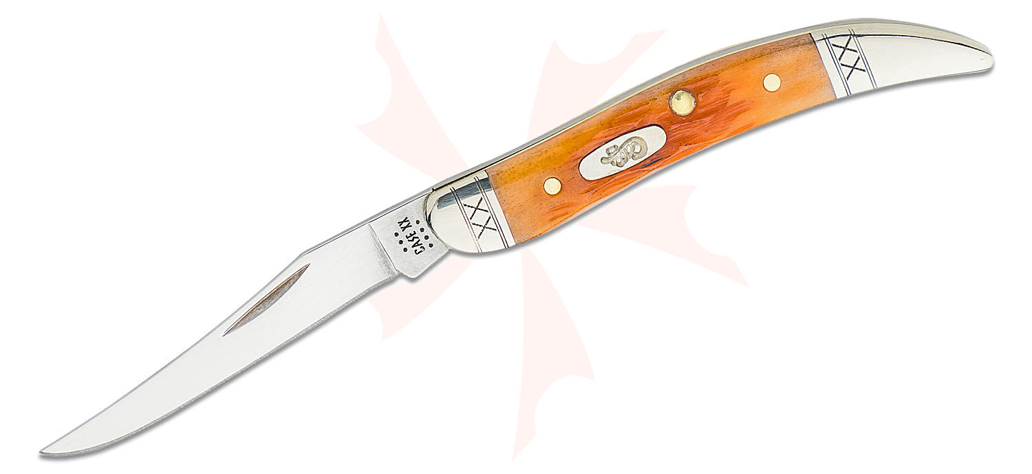 Case Crandall Jig Cayenne Bone Small Texas Toothpick 3