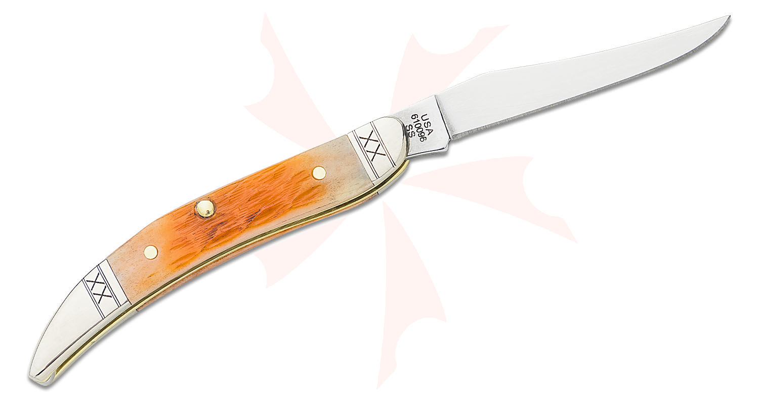 Case Crandall Jig Cayenne Bone Small Texas Toothpick 3