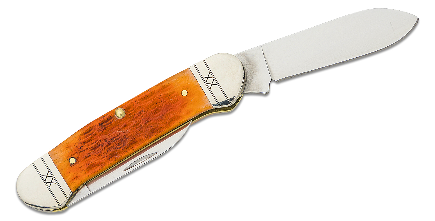 Case Crandall Jig Cayenne Bone Canoe 3.63