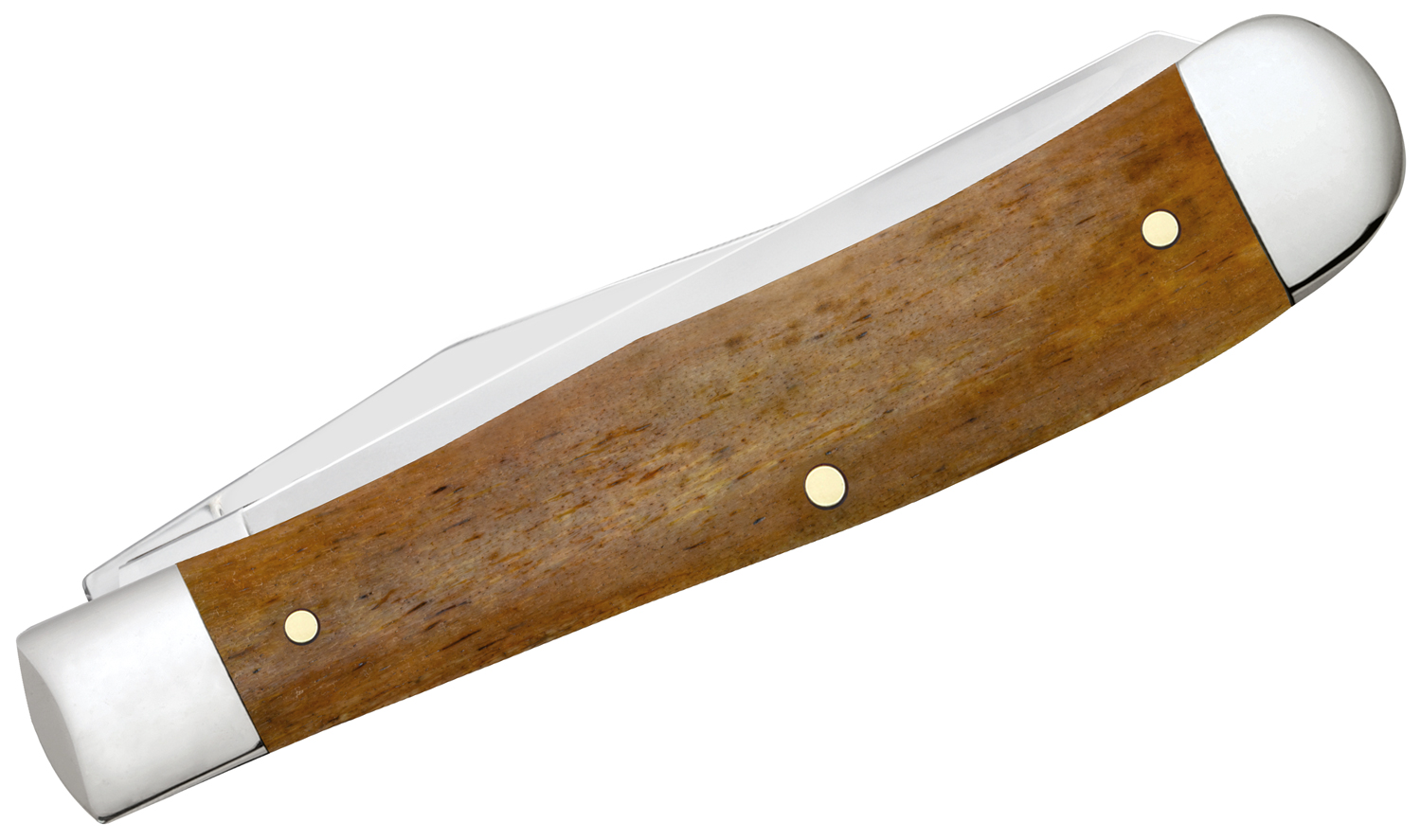 Case War Series D-Day 80th Anniversary Antique Bone Trapper 4.13