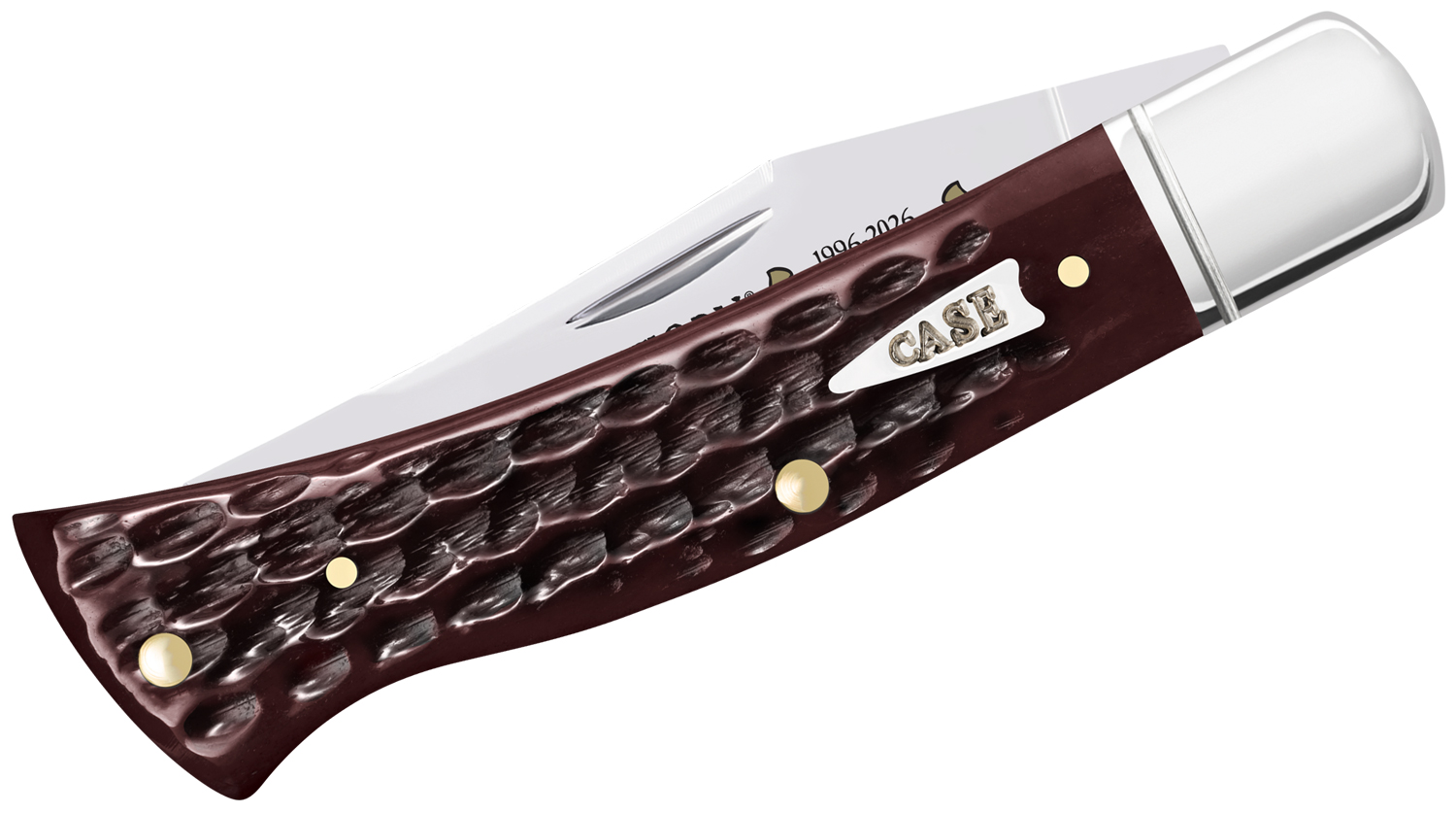 Case 30th Anniversary Pocket Worn Mahogany Bone Axe Handle Pocket