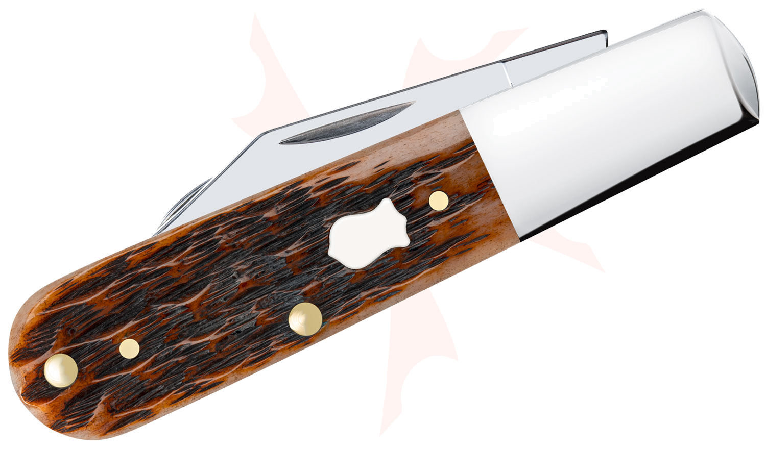 Case Russell Jigged Brown Bone Case Brothers Barlow Pocket Knife 3.38 ...