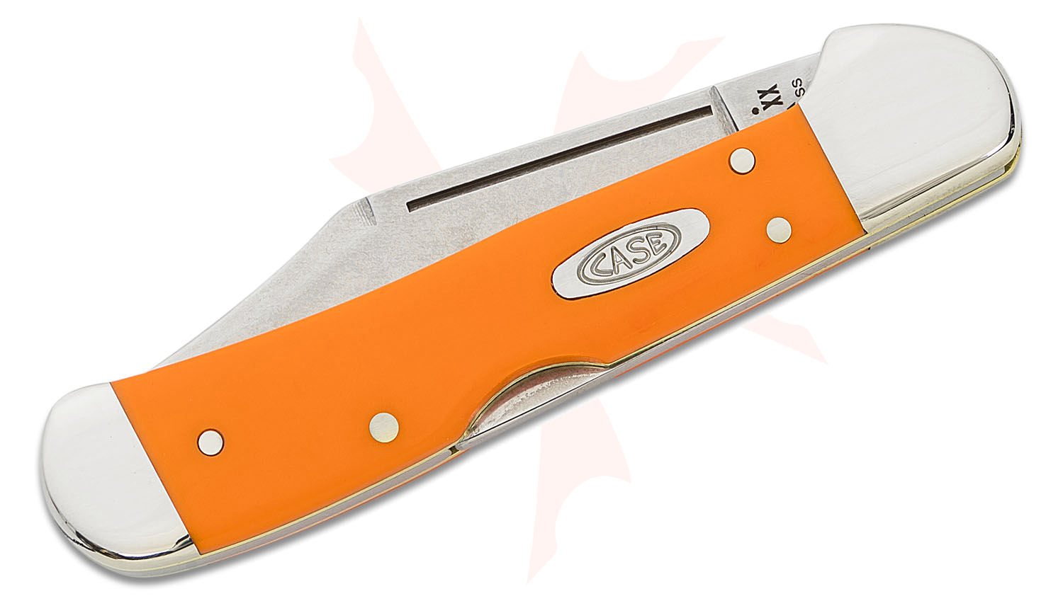 Auto Case Copperlock Case Smooth Orange Synthetic Mini CopperLock 3.63