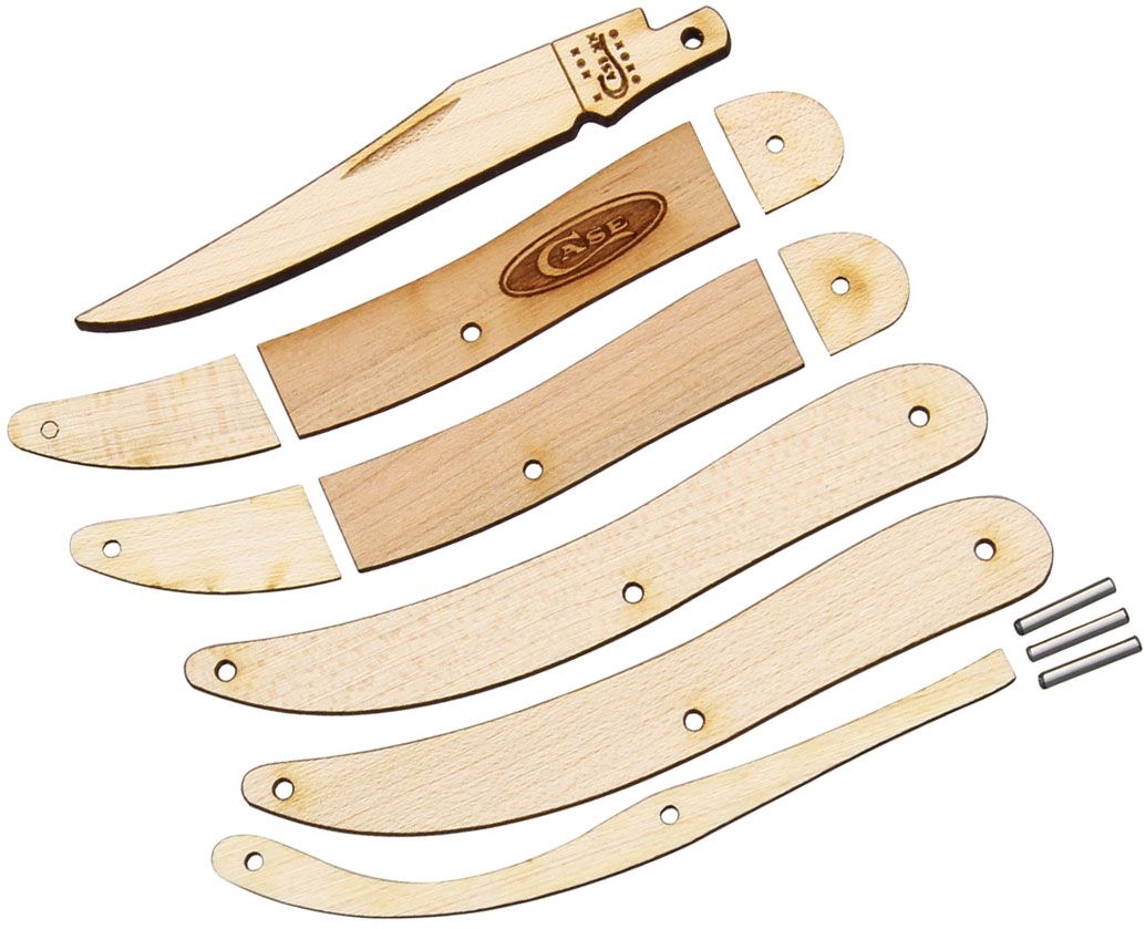 Case Wooden Pocket Knife Kit, Toothpick, Gift Box/Tin - KnifeCenter - 10096W