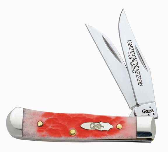 Case Limited XXI Tiny Trapper w/Salmon Bone Handle ( 62154W SS