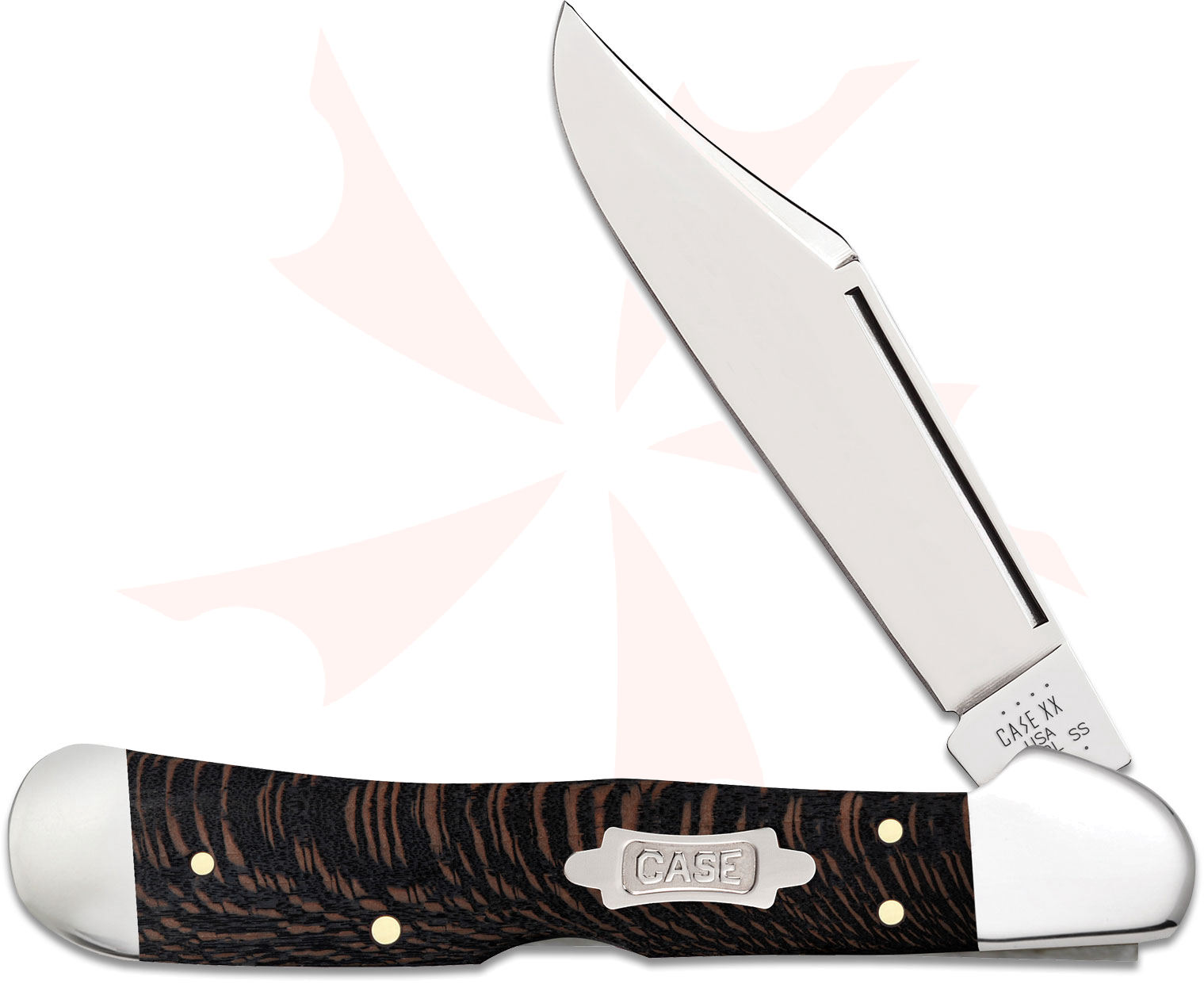 Case Smooth Black Sycamore CopperLock 4.25
