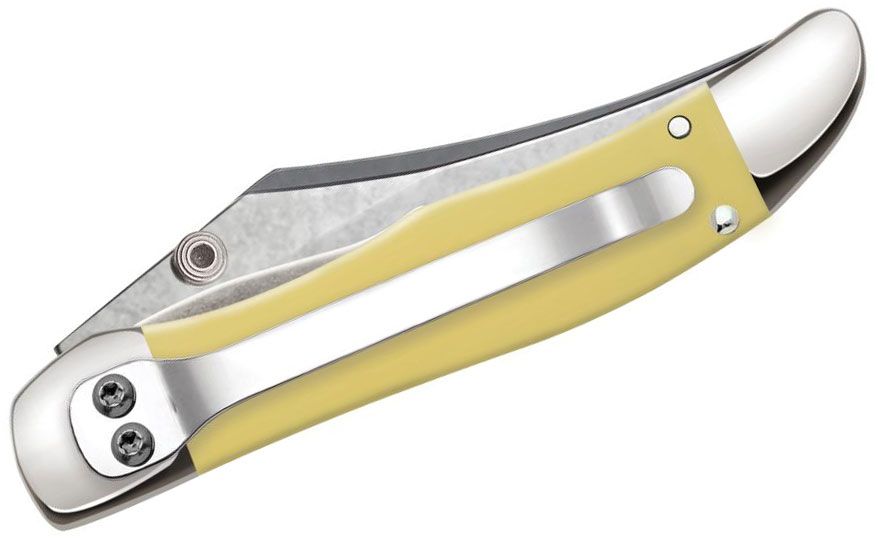 Case Smooth Yellow Synthetic Kickstart Assisted Mid-Folding Hunter with  Clip 4 Closed (31265AC CV) - KnifeCenter - 30117 - Discontinued
