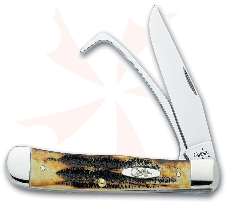 Case 6.5 Bonestag Equestrian's Knife w/ One Blade (6.5254HP SS