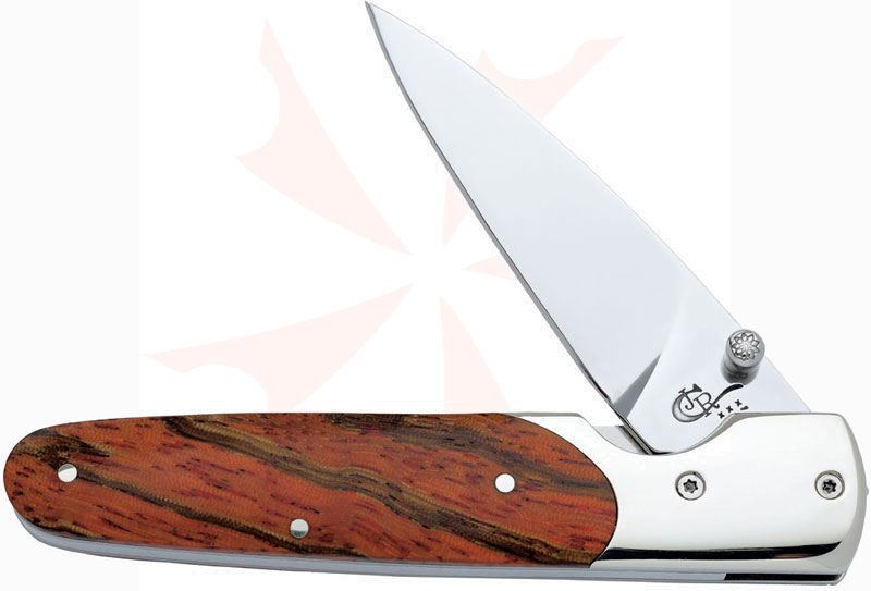 オシドリ　剥製　木製ケース付き Case Orange Curly Zebra Wood SlimLock® 3-1/2
