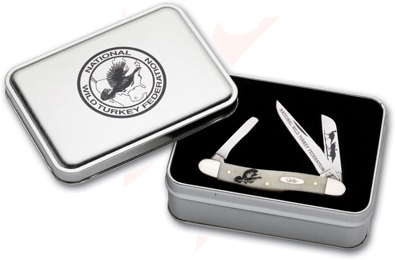 Case National Wild Turkey Federation Medium Stockman 3-5/8