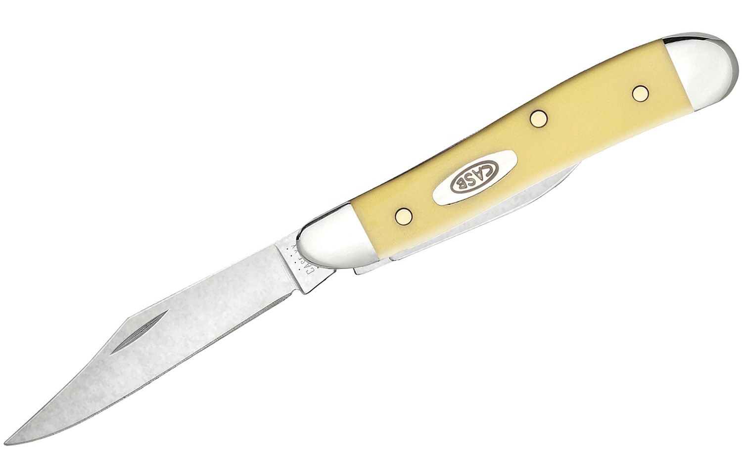 Case Pen Knife, Yellow CV, CA-109