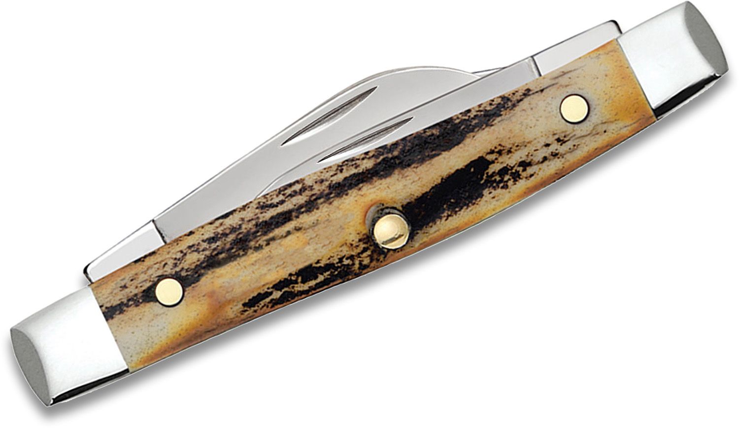  Case WR XX Pocket Knife Indian Sambar Stag Small Stockman Item  #178 - (5333 SS) - Length Closed: 2 5/8 Inches : Sports & Outdoors