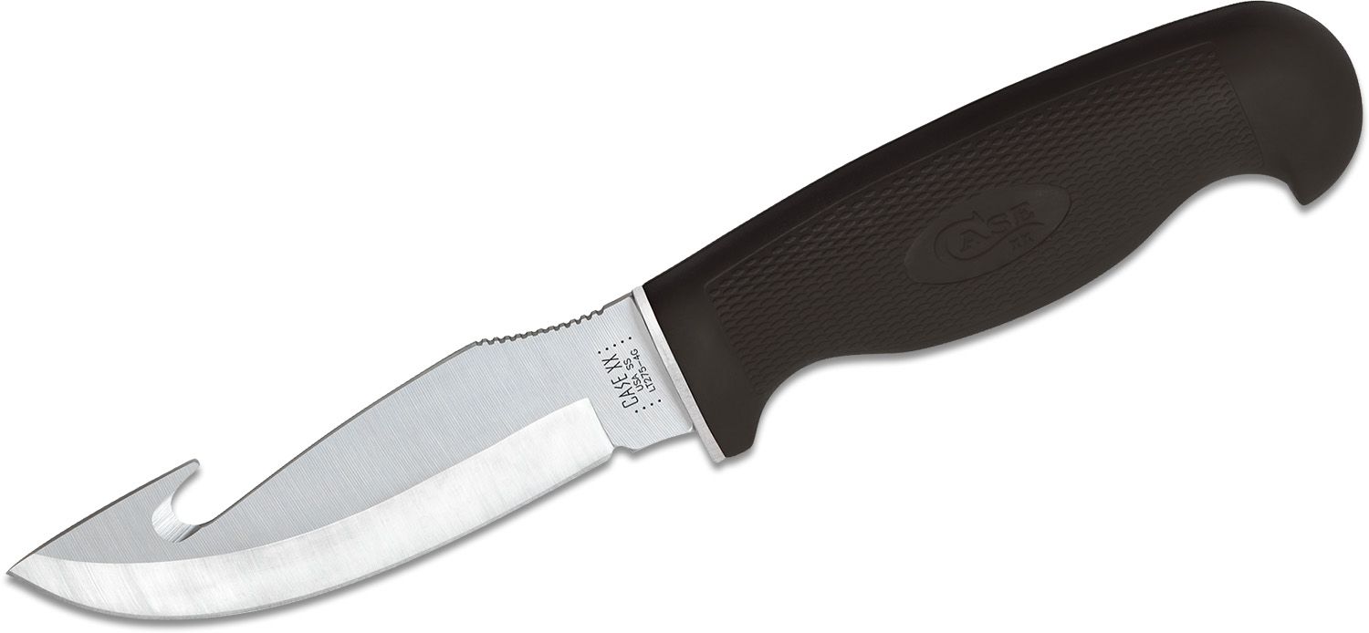 Case Outdoor & Hunting Lightweight Hunter 4 Sabre Gut Hook Blade (LT275-4G  SS) - KnifeCenter - 00532 - Discontinued